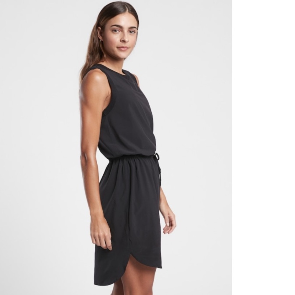 Athleta Rincon Dress // Black - Picture 3 of 15